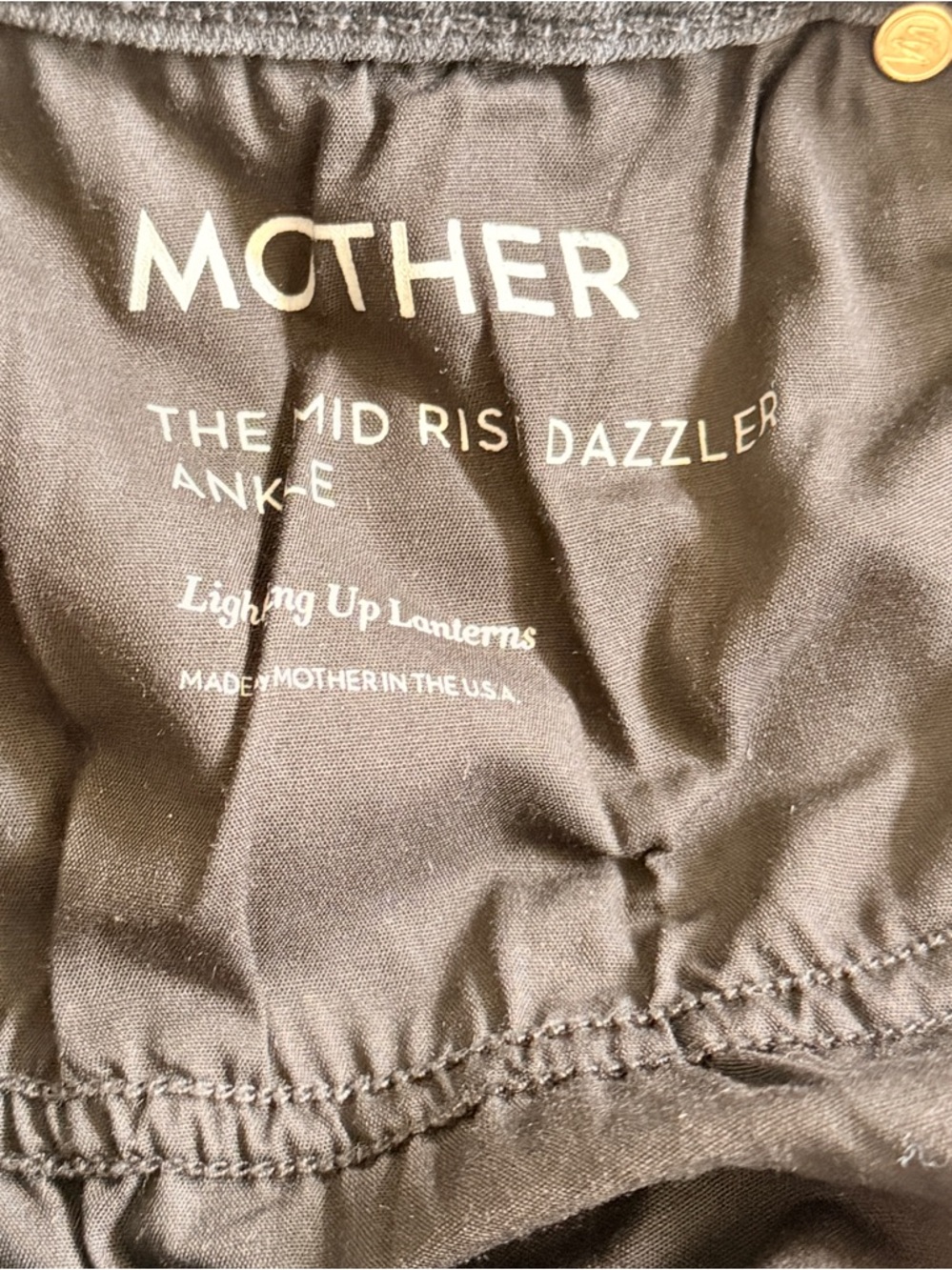 MOTHER Mid Rise Dazzler Ankle Denim - Picture 9 of 9